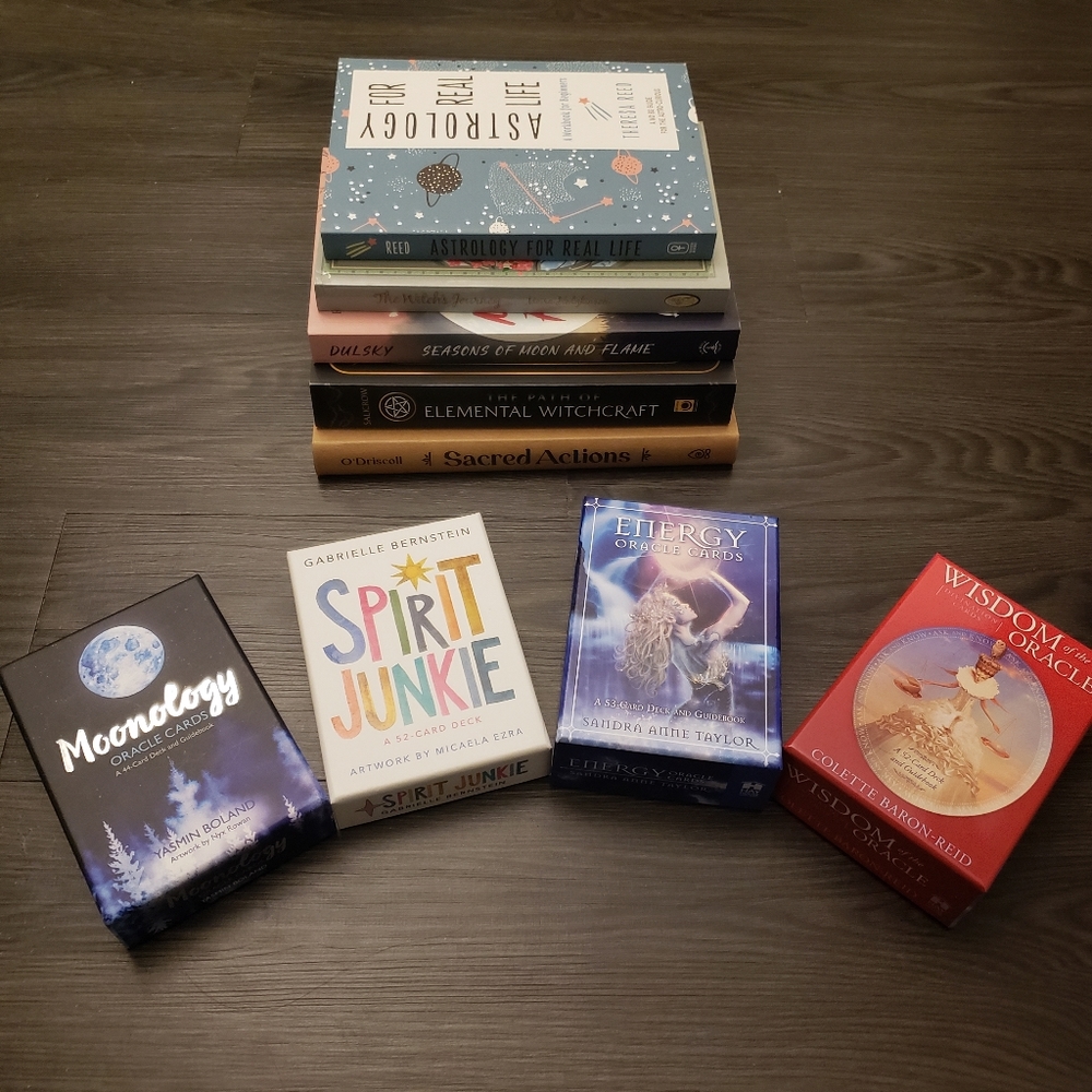 Witchy Book and Oracle Deck Bundle